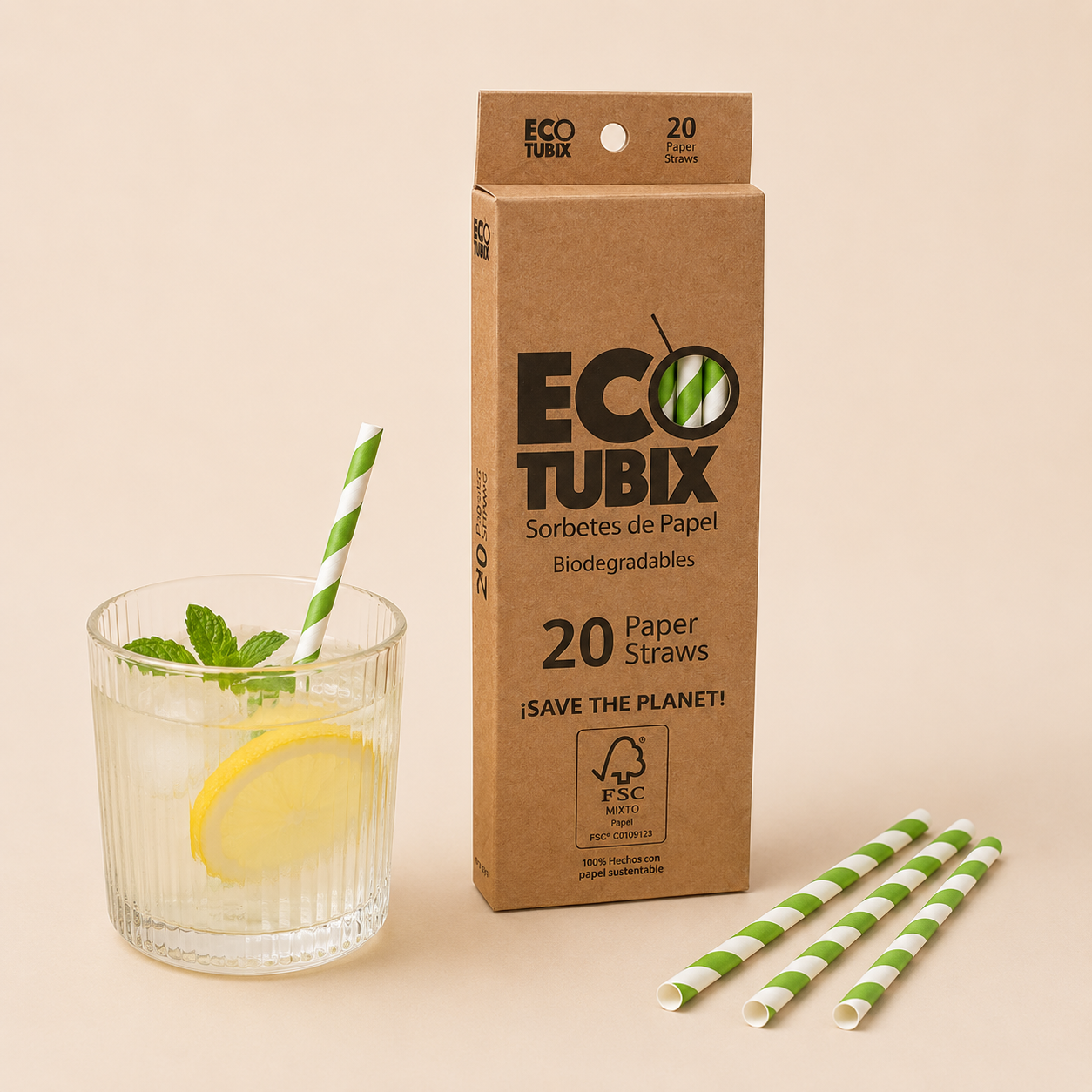 Sorbetes Ecotubix - 20u