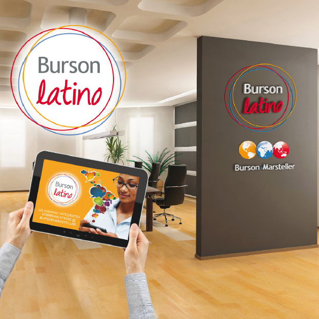 Burson Latino - Office Sign